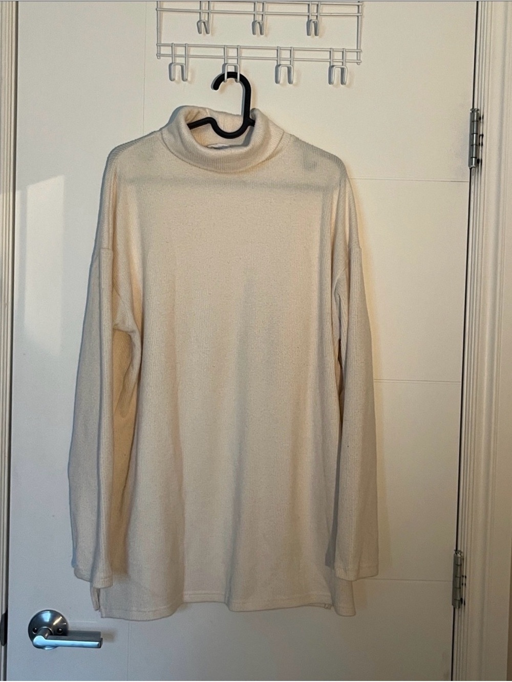 Women’s Cream Turtleneck